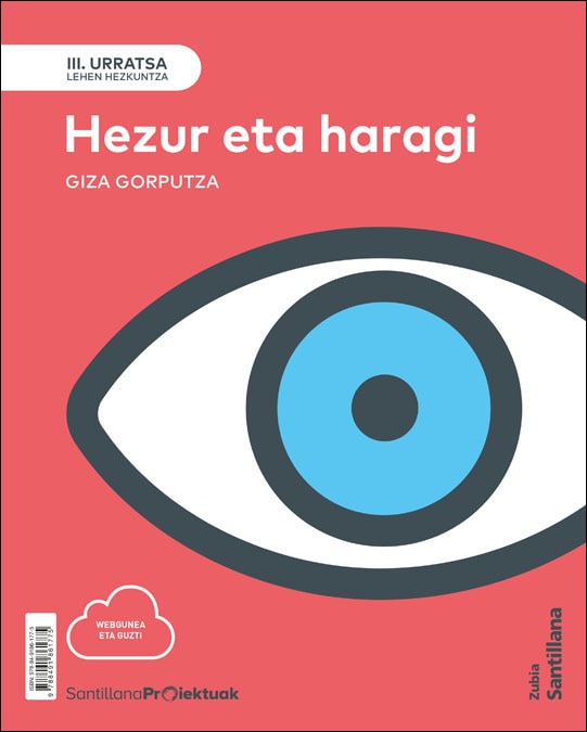 Portada de III URRATSA HEZUR ETA HARAGI. GIZA GORPUTZA (Tapa blanda).