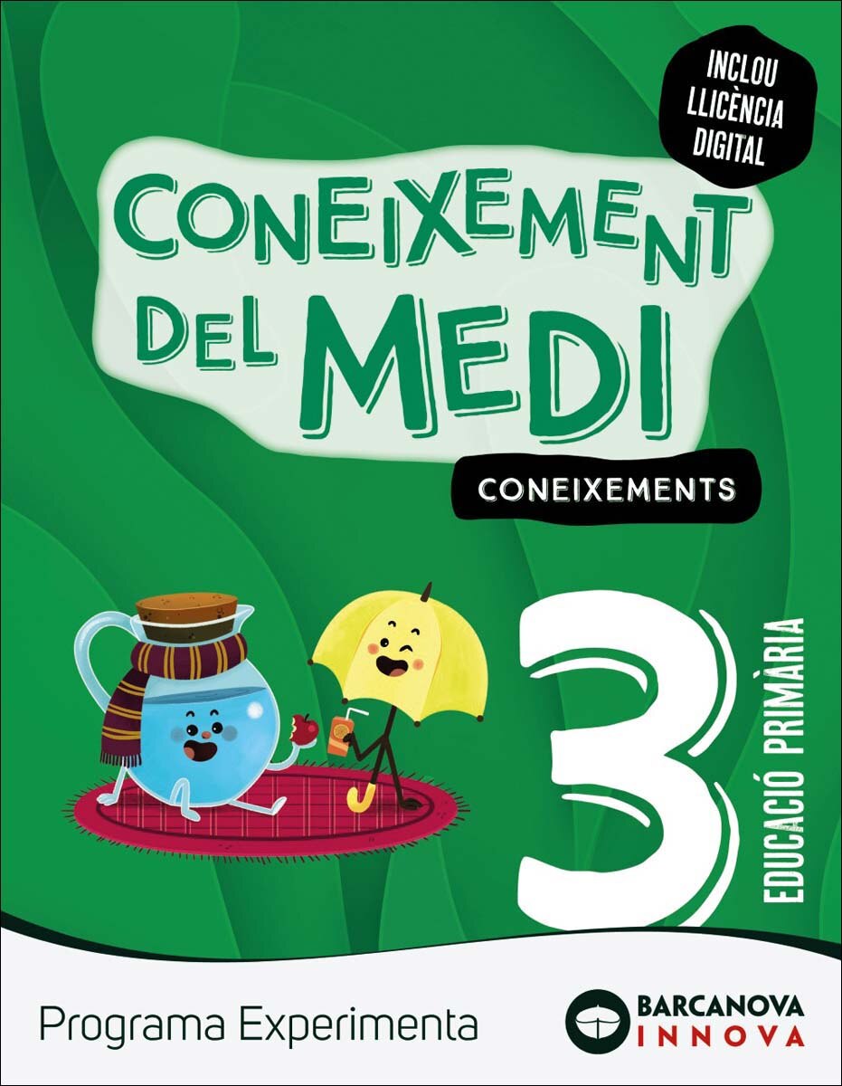 Portada de Experimenta 3. Medi. Coneixements (Tapa blanda).