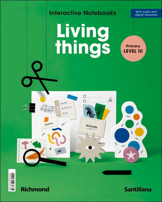 Portada de INTERACTIVE NOTEBOOKS PRIMARY LEVEL III LIVING THINGS.