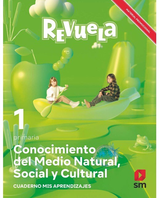 Imagen 0 de Conocimiento del Medio Natural, Social y Cultural. 1 Primaria. Revuela  (Tapa blanda)