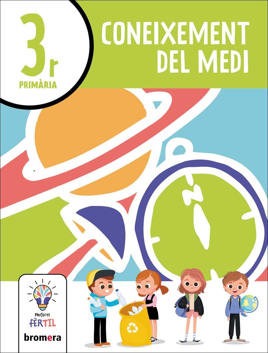 Portada de Coneixement del Medi 3r. Projecte Fèrtil
