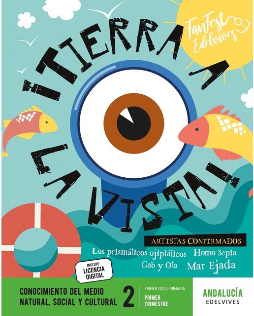 Proyecto: FanFest. Conocimiento del medio 2. Trimestres [Andalucía]  (Tapa blanda) 1