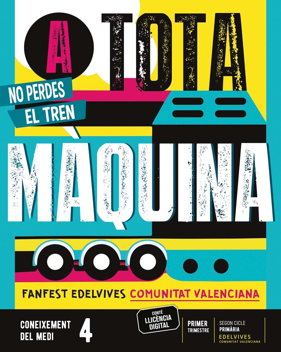 Portada de Projecte: FanFest. Coneixement del medi 4. Trimestres.