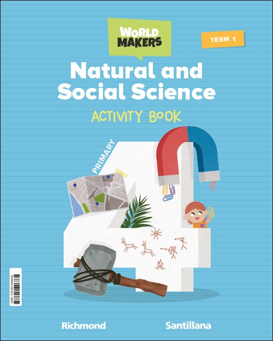 NATURAL & SOCIAL SCIENCE 4 PRIMARY ACTIVITY BOOK WORLD MAKERS (Tapa blanda) 1