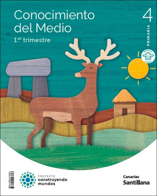 Imagen 0 de CONOCIMIENTO DEL MEDIO MOCHILA LIGERA 4 PRIMARIA CONSTRUYENDO MUNDOS  (Tapa blanda)