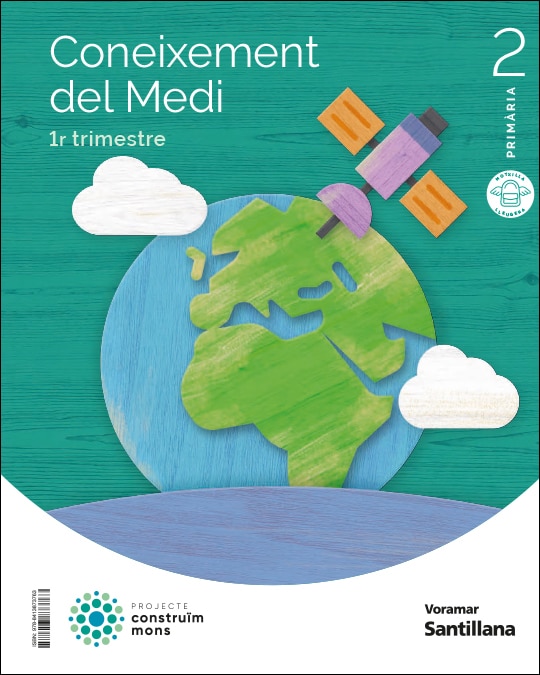 Imagen 0 de CONEIXEMENT DEL MEDI M LIGERA 2 PRIMARIA CONSTRUIM MONS  (Tapa blanda)