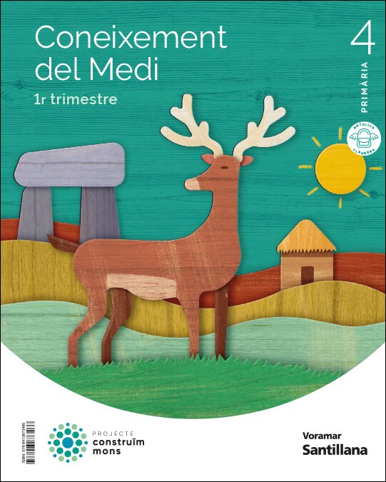 Imagen 0 de CONEIXEMENT DEL MEDI M LIGERA 4 PRIMARIA CONSTRUIM MONS (Tapa blanda)
