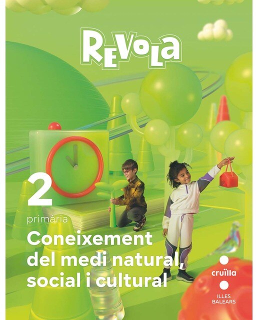 Coneixement del Medi Natural, Social i Cultural. 2 Primària. Revola. Illes Balears (Tapa blanda) 1