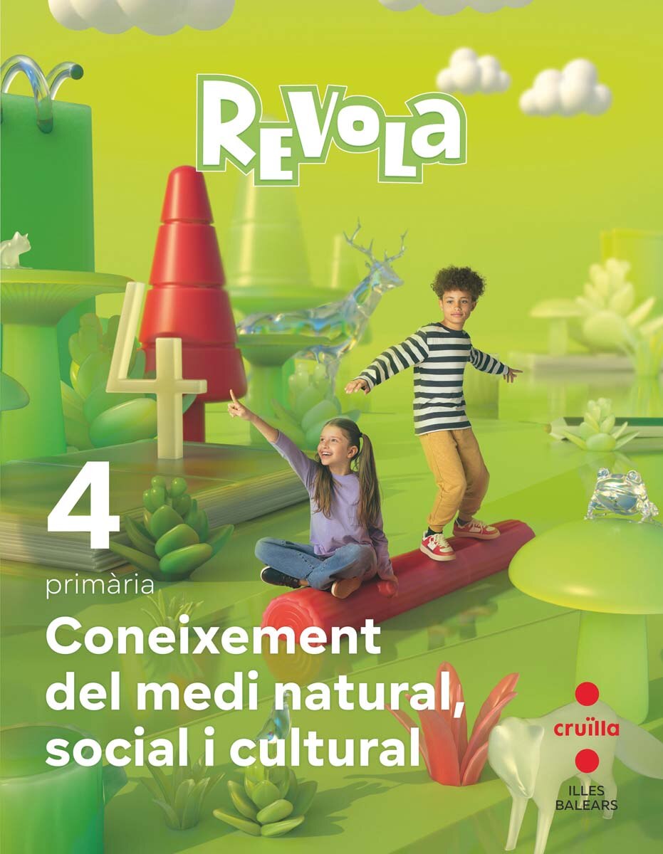 Coneixement del Medi Natural, Social i Cultural. 4 Primària. Revola. Illes Balears (Tapa blanda) 1