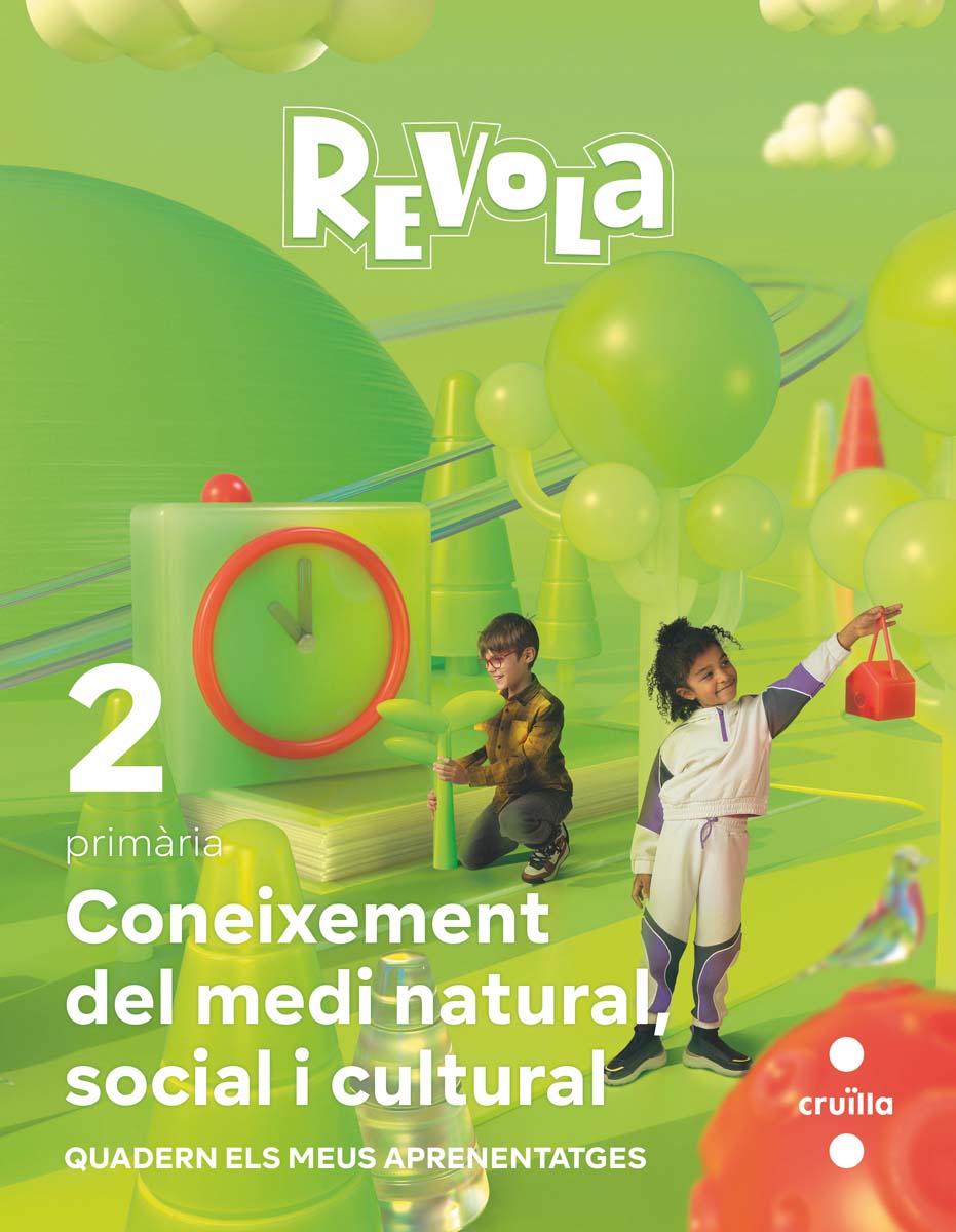 Coneixement del medi natural, social i cultural. 2 Primària. Revola. Cruilla (Tapa blanda) 1