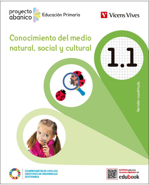 Portada de CONOCIMIENTO DEL.. 1 TRIM+ACT CUADRICULA (ABANICO)
