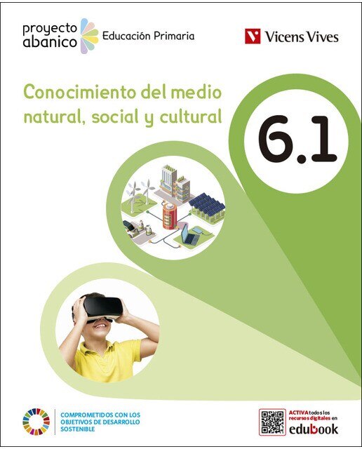 Portada de CONOCIMIENTO DEL MEDIO 6 TRIM (PROYECTO ABANICO) (Tapa blanda).