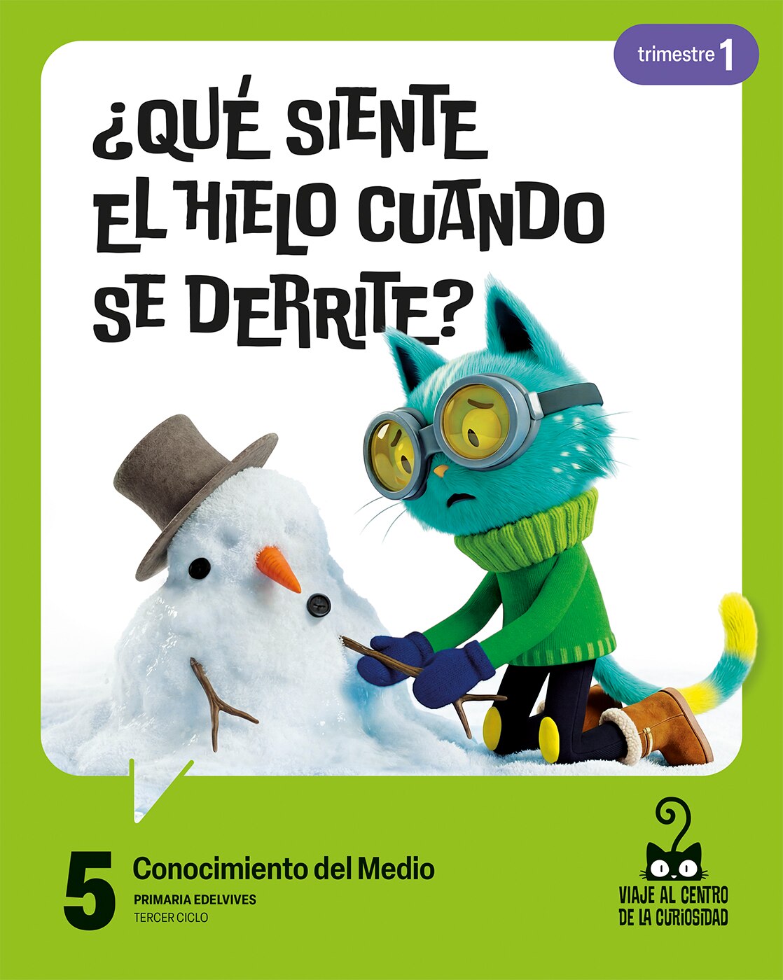 Portada de CONOCIMIENTO DEL MEDIO 5.º PRIMARIA. VAL (Tapa blanda).