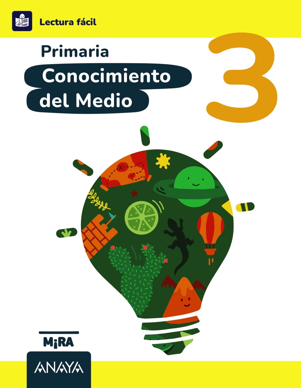 Imagen 1 de CONOCIMIENTO DEL MEDIO 3. LECTURA FÁCIL  (Tapa blanda)