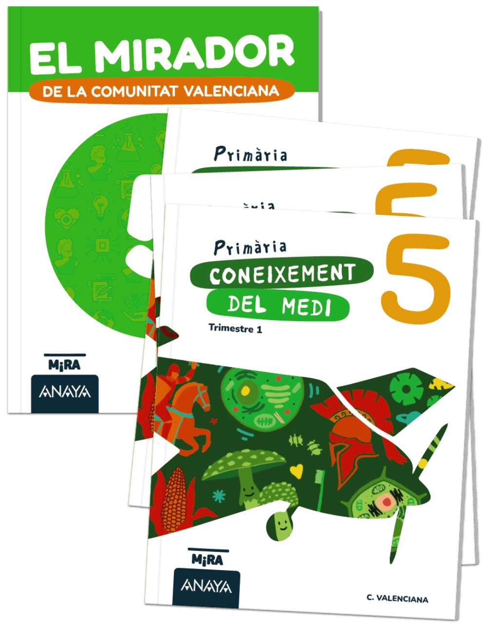 CONEIXEMENT DEL MEDI 5 + EL MIRADOR DE L  (Tapa blanda) 1