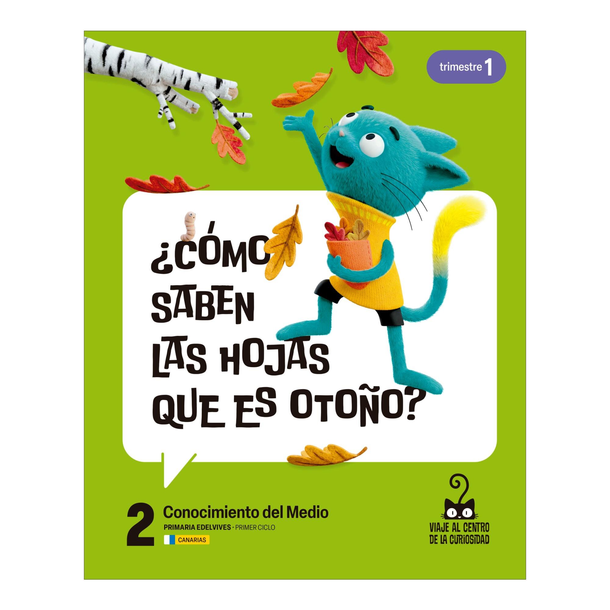 Portada de CONOCIMIENTO DEL MEDIO 2º PRIM. CANARIAS (Tapa blanda).