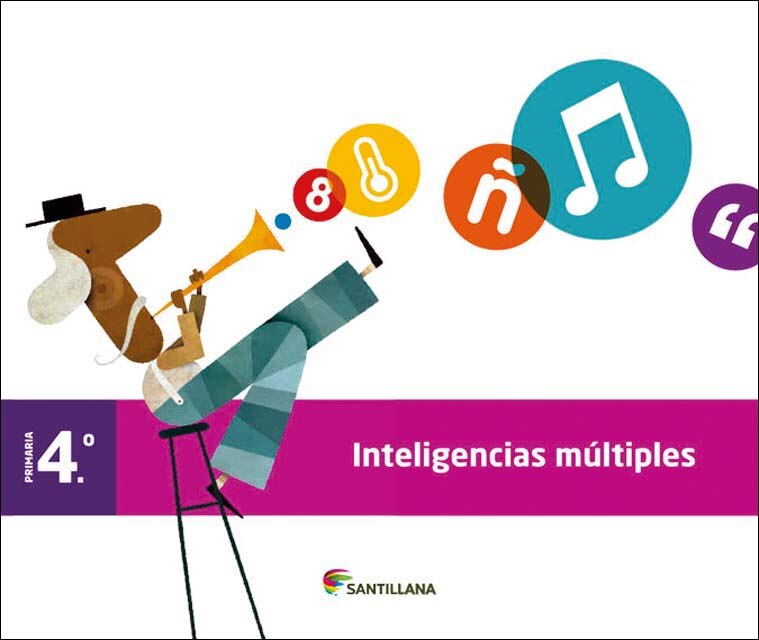 Portada de CUADERNO INTELIGENCIAS MÚLTIPLES 4 PRIMARIA.