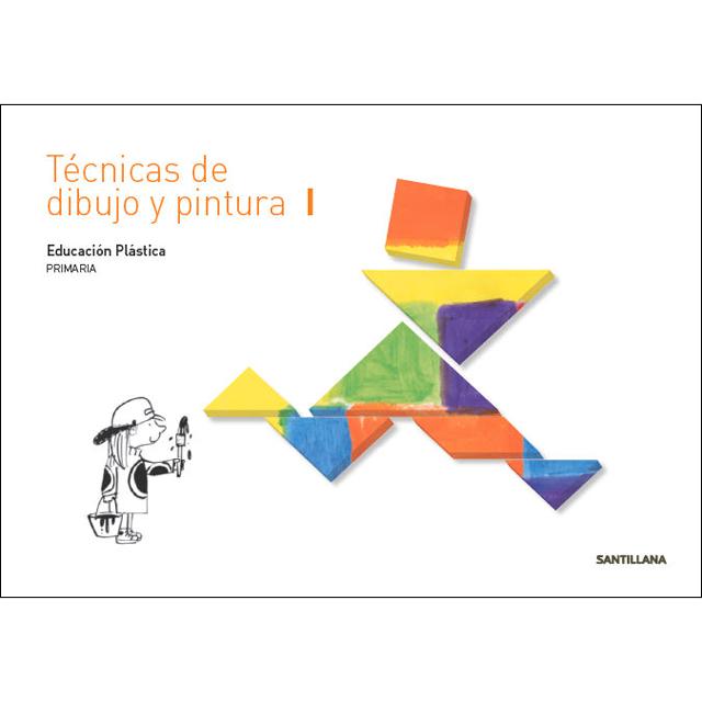 Portada de CUADERNO TECNICAS DE DIBUJO Y PINTURA I 1 PRIMARIA (Tapa blanda).
