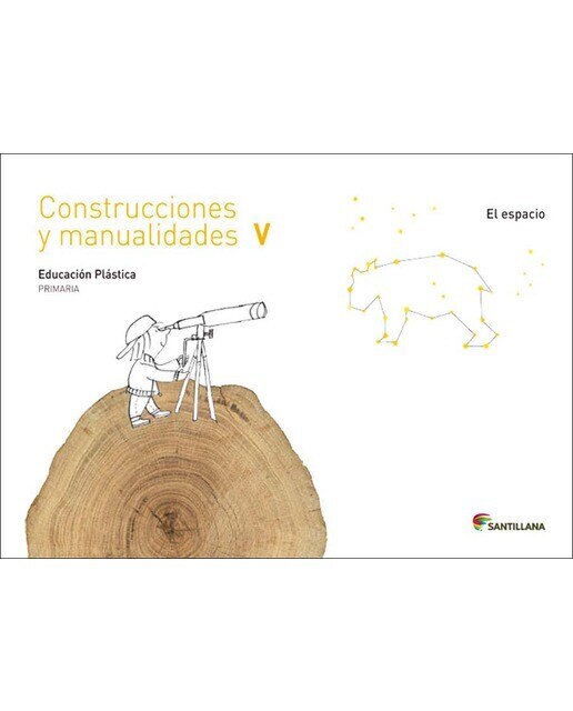 CUADERNO CONSTRUCCIONES Y MANUALIDADES V EL ESPACIO 5 PRIMARIA  (Tapa blanda) 1