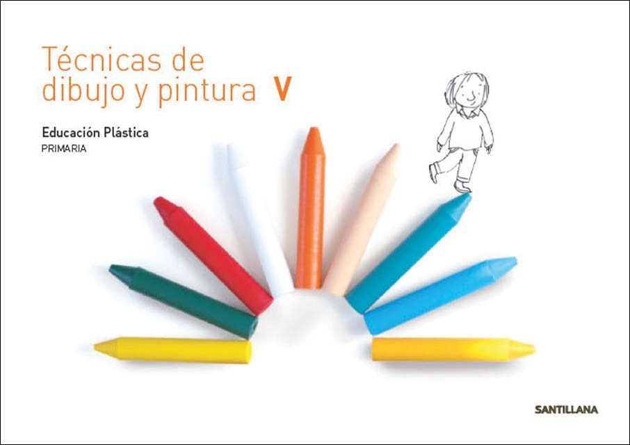 Portada de CUADERNO TECNICAS DE DIBUJO Y PINTURA V 5 PRIMARIA (Tapa blanda).