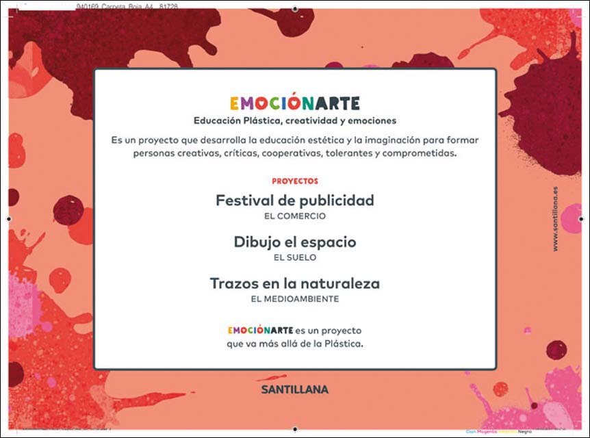 Portada de EMOCIONARTE EDUCACION PLASTICA, CREATIVIDAD Y EMOCIONES 4 PRIMARIA (Tapa blanda).