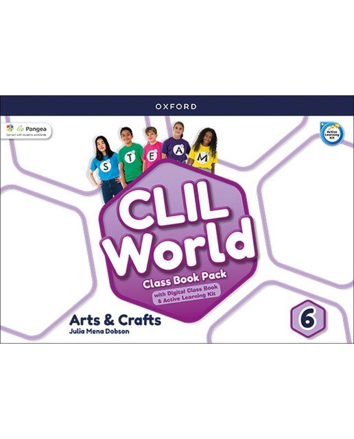 Portada de CLIL World Arts & Crafts 6. Class book