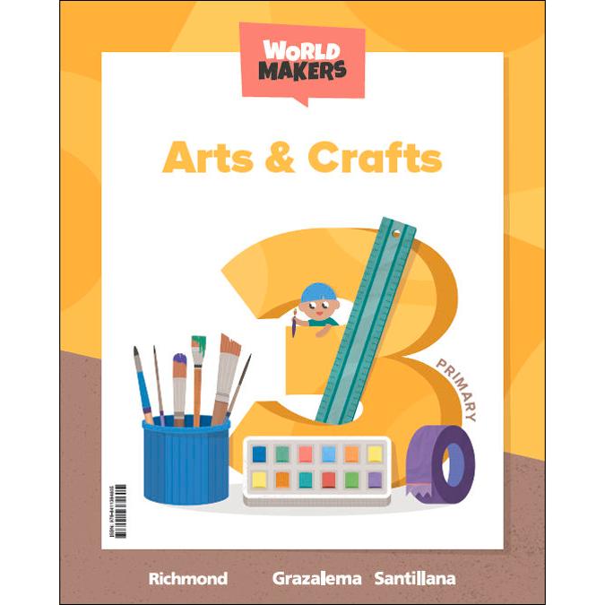 ARTS & CRAFTS 3 PRIMARY WORLD MAKERS  (Tapa blanda) 1