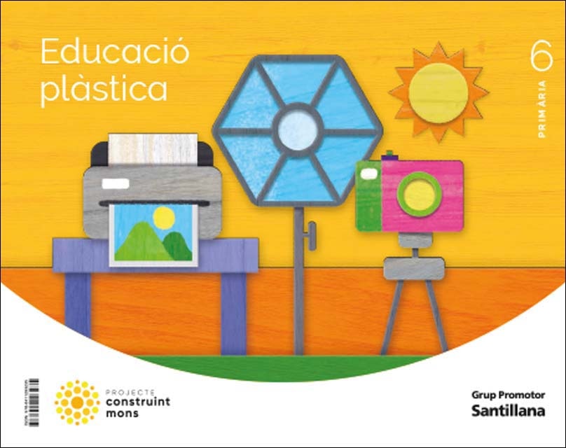 Portada de EDUCACIO PLASTICA 6 PRIMARIA CONSTRUINT MONS.