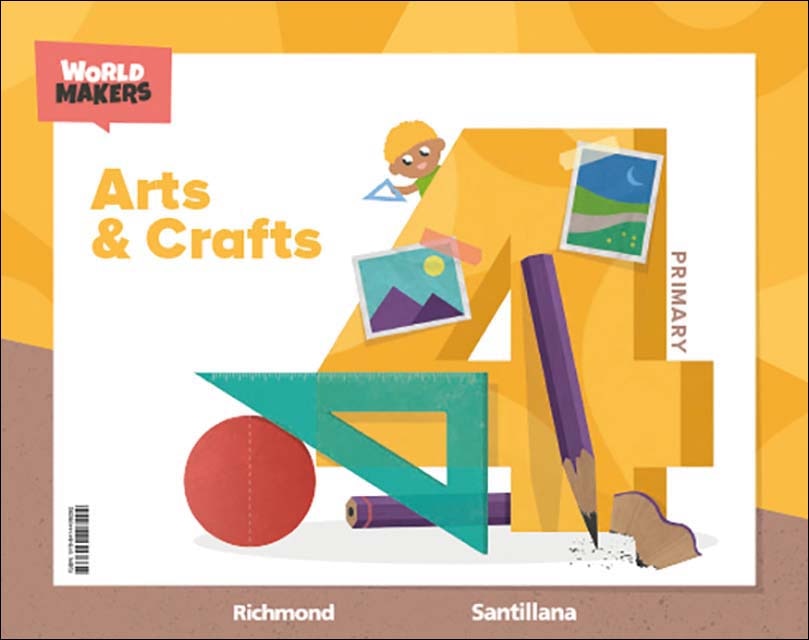 Portada de ARTS & CRAFTS 4 PRIMARY WORLD MAKERS.