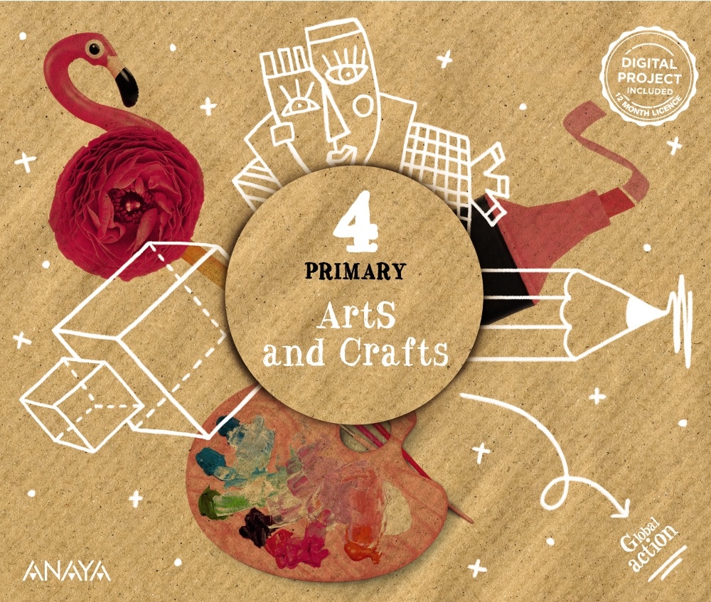 Portada de Arts and Crafts 4. Pupil Book.