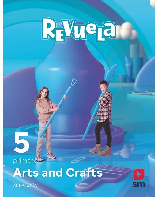 Portada de Arts and crafts. 5 Primaria. Revuela. Andalucía (Tapa blanda).