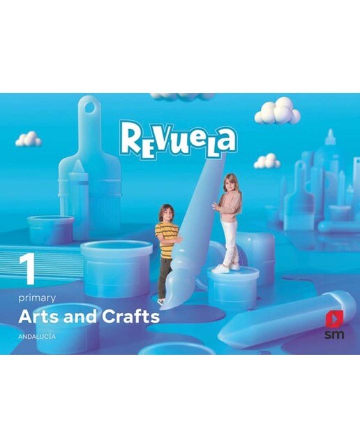 Portada de Arts and crafts. 1 Primaria. Revuela. Andalucía (Tapa blanda).