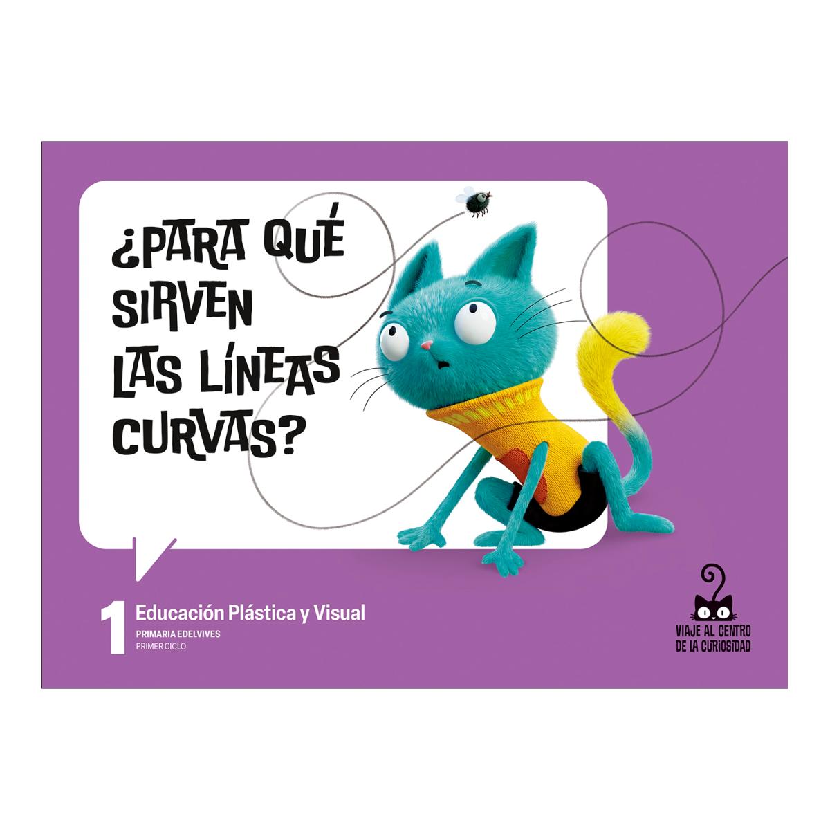 Portada de PLÁSTICA 1º PRIMARIA (VIAJE AL CENTRO DE (Tapa blanda).