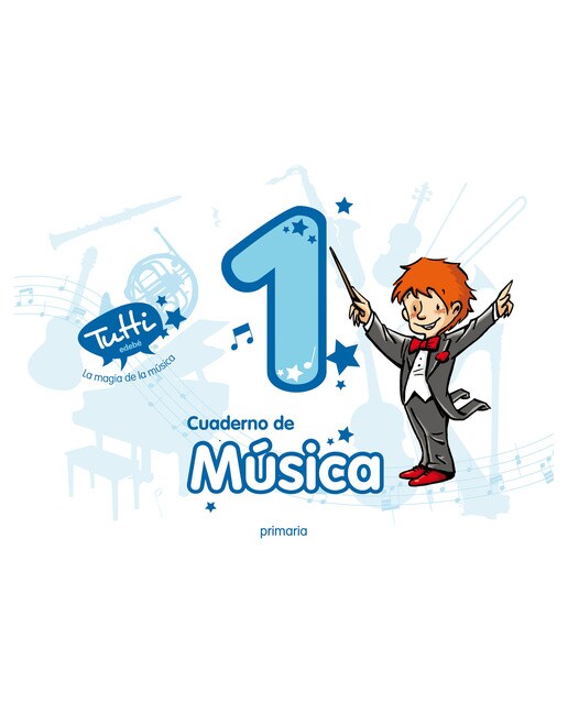 Portada de CUADERNO MÚSICA 1 (Tapa blanda).