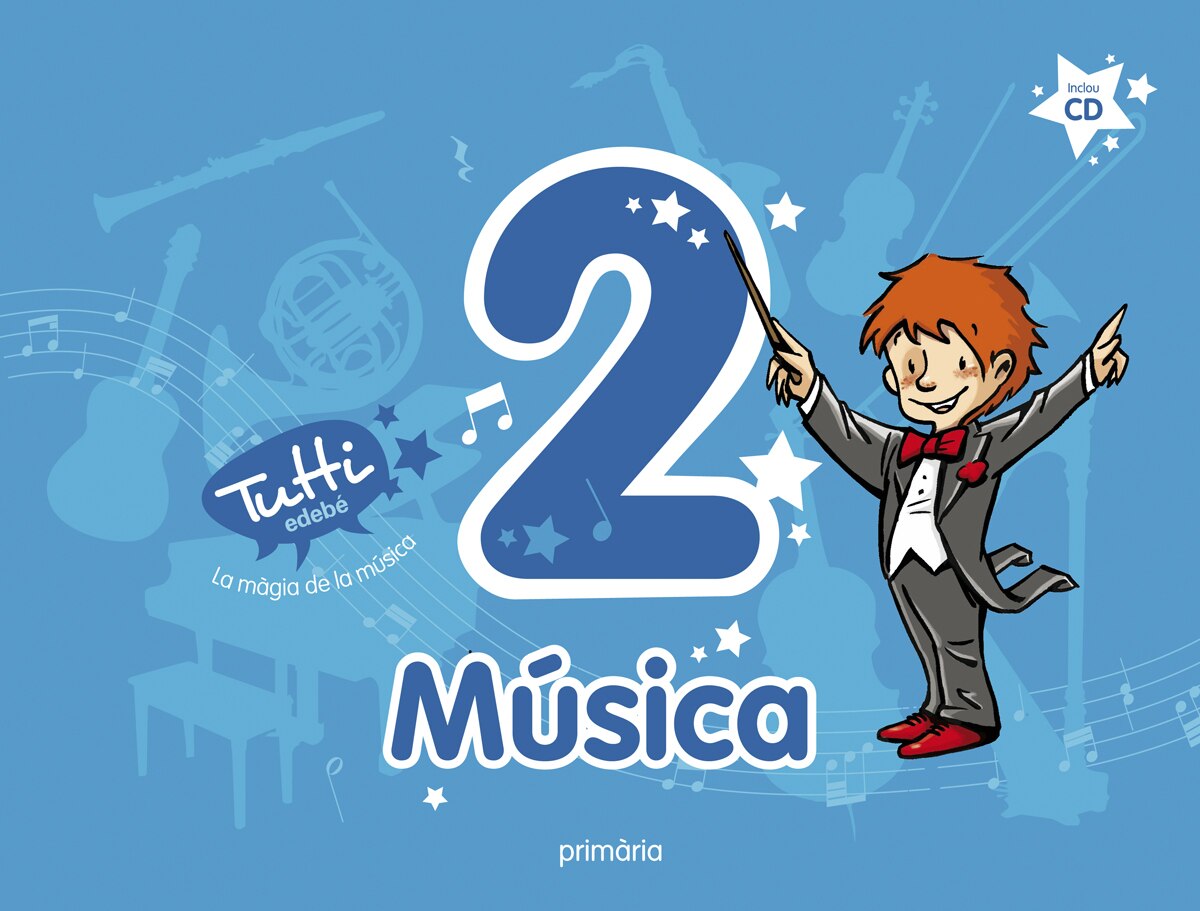 Portada de MÚSICA 2 (INCLOU CD) (Tapa blanda).
