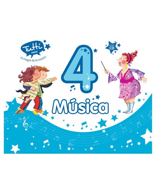 MÚSICA 4 (INCLUYE CD) (Tapa blanda) 1