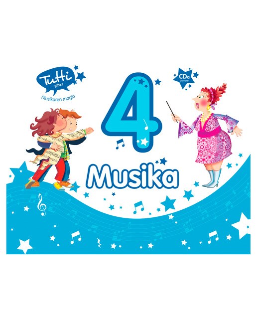 MUSIKA 4 (CDa barnean)  (Tapa blanda) 1