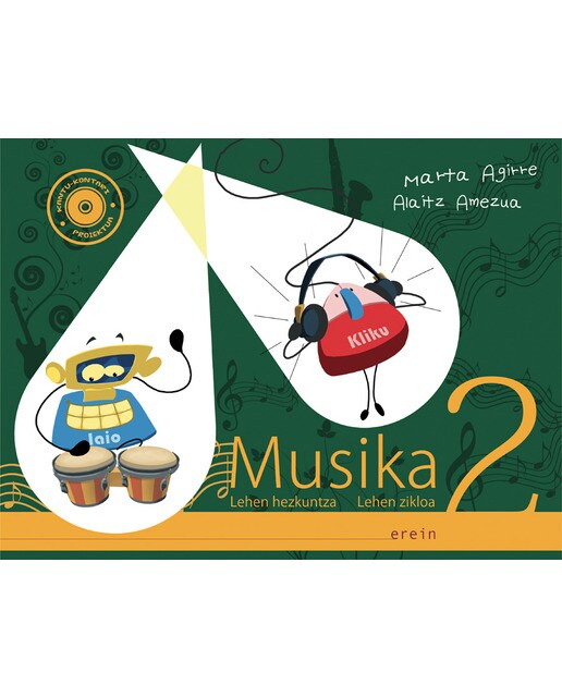 Portada de Musika LH 2 (Tapa blanda).