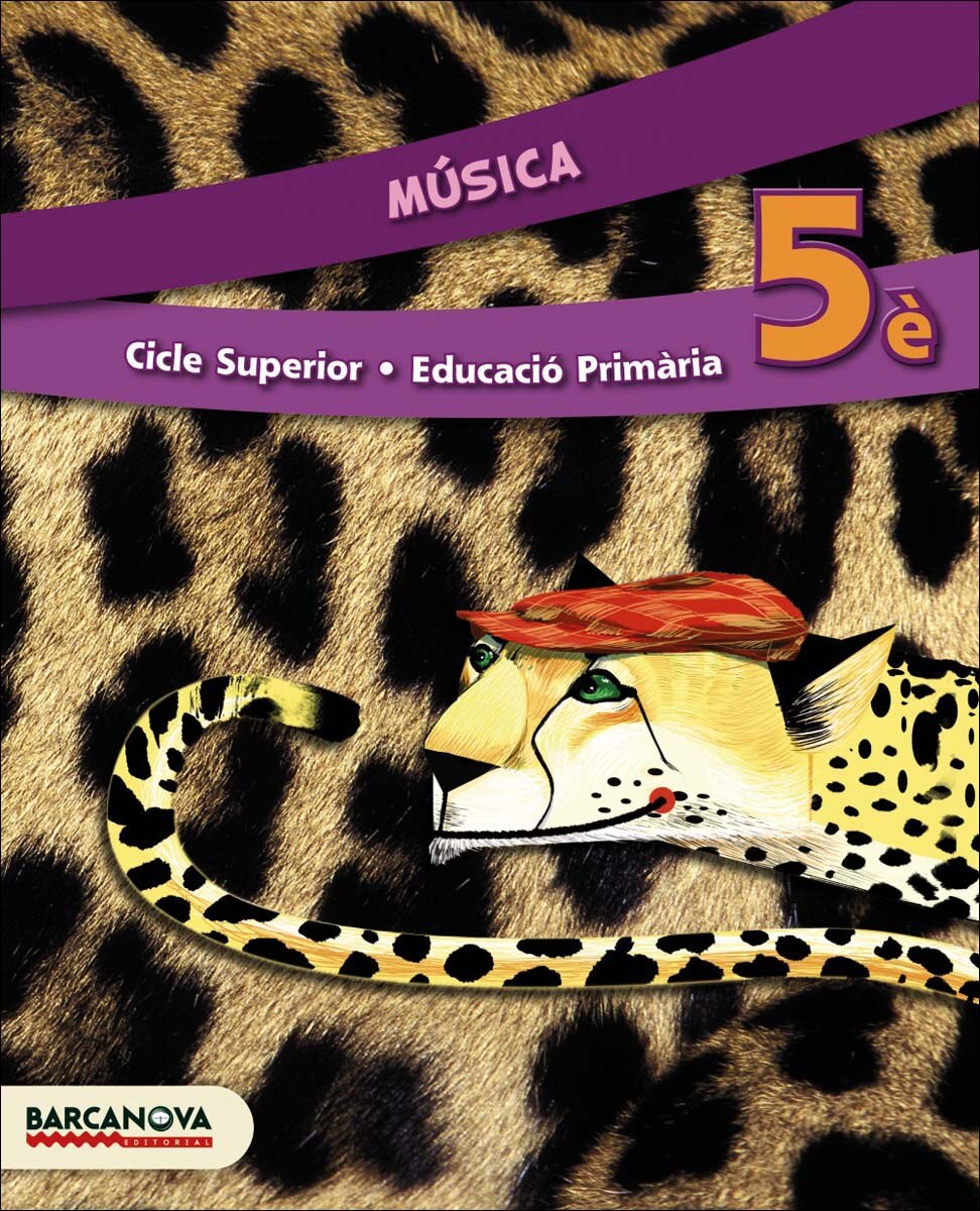 Portada de Música 5è CS. Llibre de l'alumne (ed. 2014).