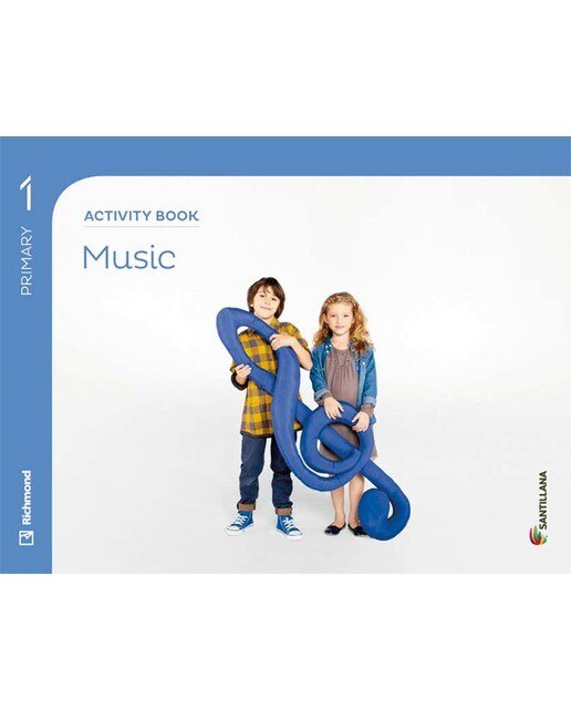 Portada de MUSIC 1 PRIMARY ACTIVITY BOOK (Tapa blanda).