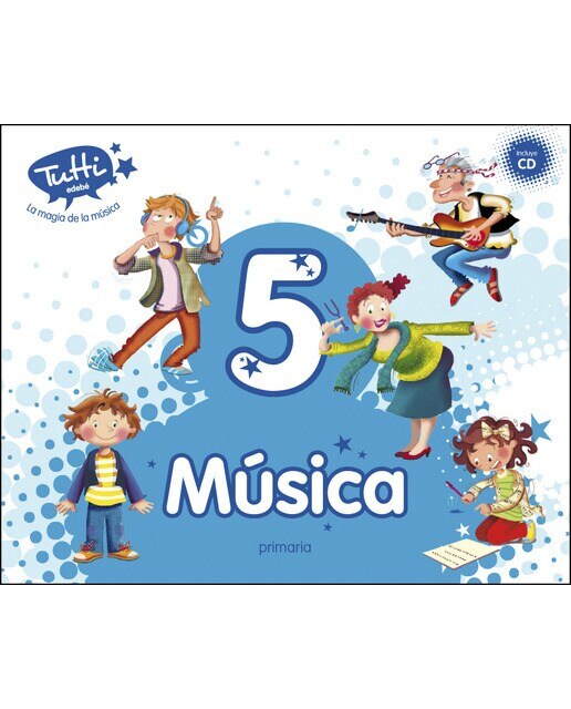 Portada de MÚSICA 5 (INCLUYE CD).