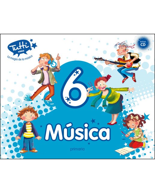 Portada de MÚSICA 6 (INCLUYE CD).