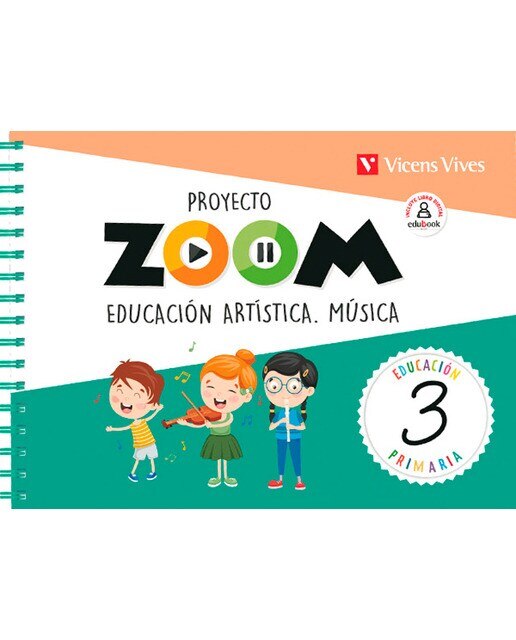 Imagen 0 de EDUCACION ARTISTICA MUSICA 3 (ZOOM)  (Tapa blanda)