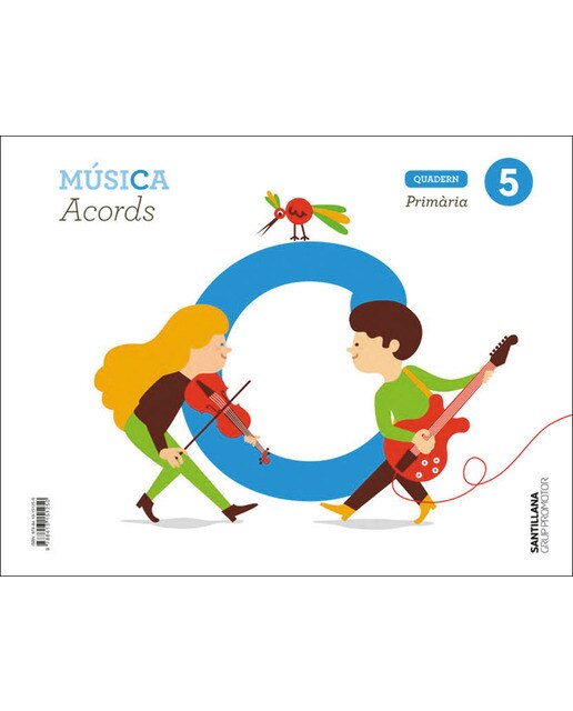 QUADERN MUSICA ACORDS 5 PRIMARIA