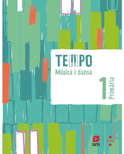 Portada de Música i dansa. 1 Primària. Tempo (Tapa blanda).