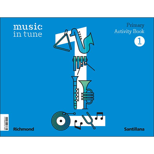 MUSIC IN TUNE 1 PRIMARY ACTIVITY BOOK (Tapa blanda) 1