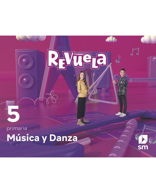 Imagen 0 de Música y Danza. 5 Primaria. Revuela (Tapa blanda)
