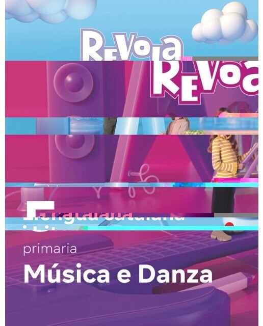Portada de Música e Danza. 5 Primaria. Revoa (Tapa blanda).