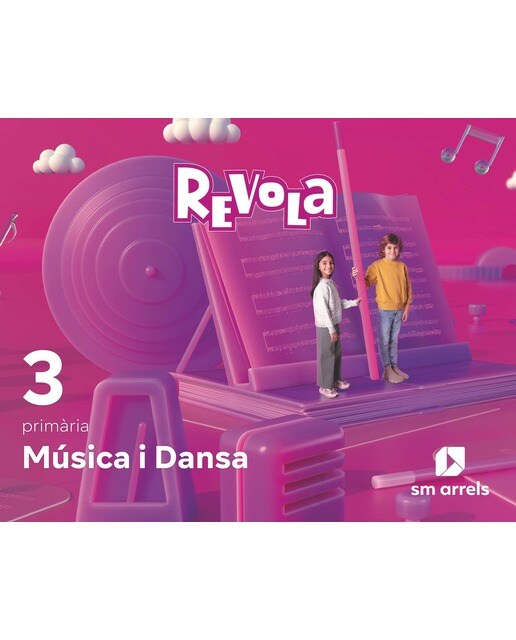 Portada de Música i Dansa. 3 Primària. Revola (Tapa blanda).