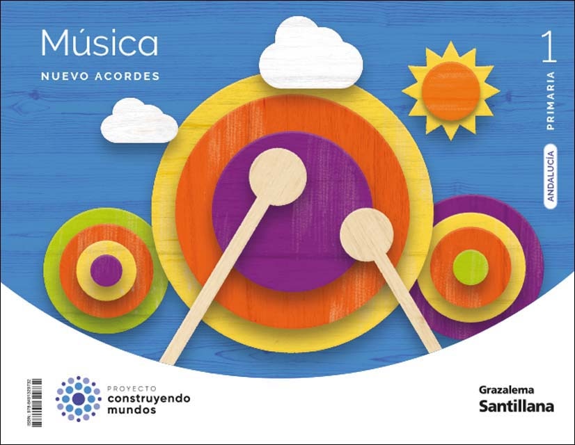 Portada de MUSICA NUEVO ACORDES 1 PRIMARIA.